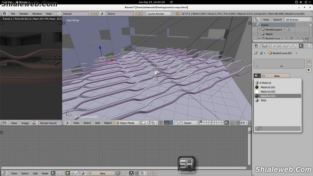 BLENDER TUTORIAL SPEED ART PRACTICA DE MOLDEO OBJETOS 3D CON MATERIAL TEXTURA Y COMPOSITING WALLPAPER MAYO 2016