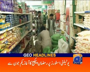 Geo News Headline- 30 May 2016 - 0900