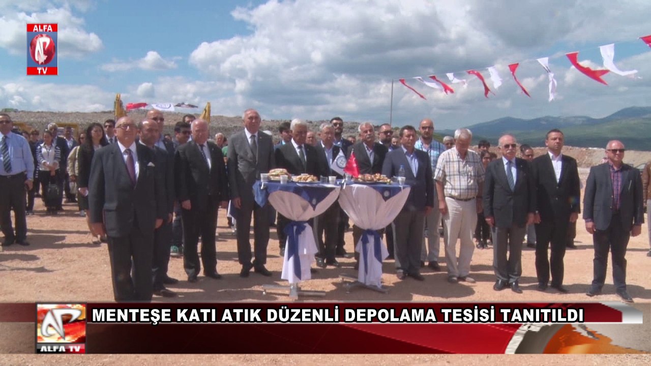 Menteşe Katı Atık Düzenli Depolama Tesisi Tanıtıldı