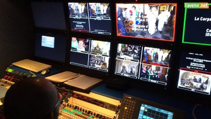 Amay - les coulisses de la messe diffusée en direct