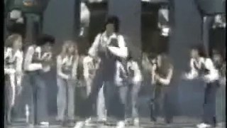 Apologies for the poor picture quality, but this clip of Michael jackson tapdancing with the Nicholas Brothers is mindblowing. As seen in Spike Lee's excellent documentary 