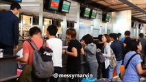 [FANCAM] 130908 Sungmin Focus - Ataturk Airport (Back to Korea) Part 1