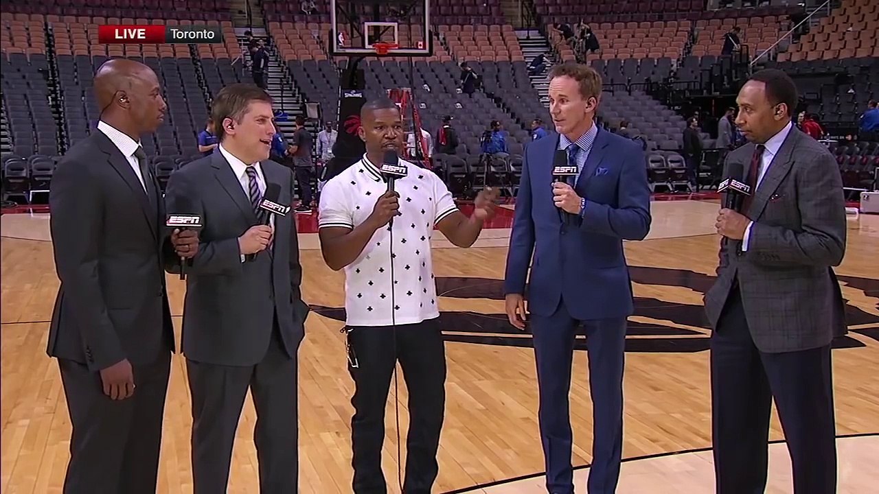 Jamie Foxx imite Stephen A Smith et Chris Bosh