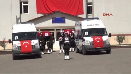 Şırnak- Şehitler İçin Şırnak'ta Tören Düzenlendi