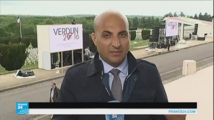 هولاند وميركل يشددان على أهمية التكاتف الأوروبي في ذكرى معركة فيردان