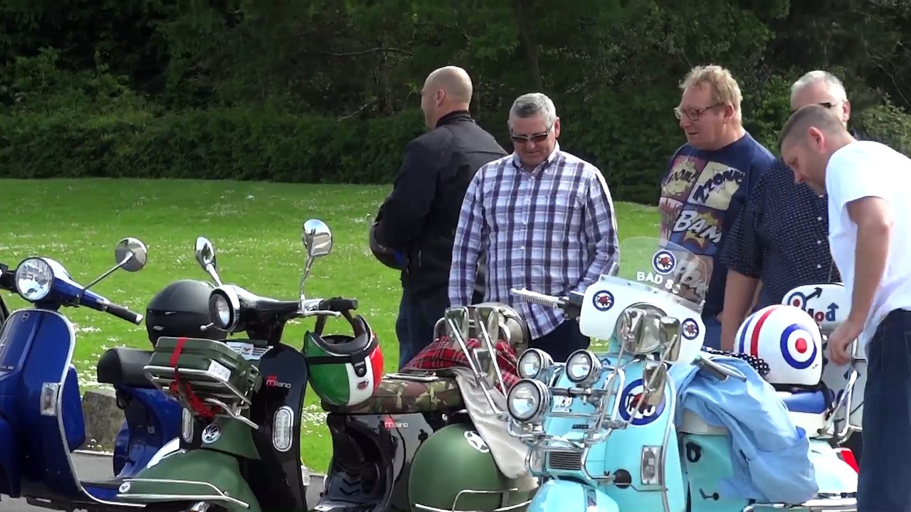 South Wales Scooterists - Llangorse Lakes Rideout 4 (29/5/2016)