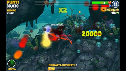 squalo lava e pignatta Hungry Shark EVO
