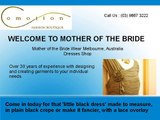 Dressmakers South Yarra, Melbourne | Dressmaking Bespoke Services | Mother of the Bride