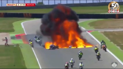 Accident impressionnant lors du Grand Prix d'Espagne