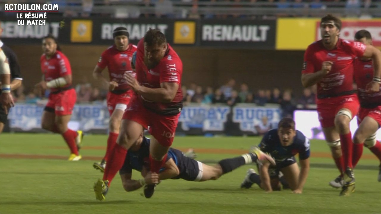 Résumé Montpellier - Toulon TOP14 J25