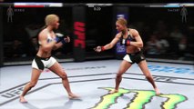UFC 2 ● MMA GIRLS ● UFC WOMEN'S STRAWWEIGHT BOUT ● FELICE HERRIG VS PAIGE VAN ZANT