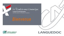 Le Rendez-vous économique by Crédit Agricole du Languedoc.