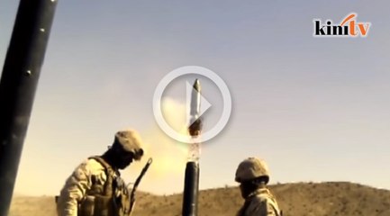 Tentera tak sangka mortar boleh jatuh
