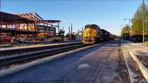 [CSX]906 ES44AH Leads L140-25 Through Fayetteville NC With A Nice Size Train