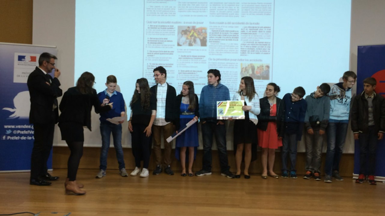 Des collégiens enquêtent sur la sécurité routière