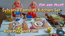 Sylvanian Families Kitchen Set, Kids play and Fun!! 　シルバニアファミリーの家電セット