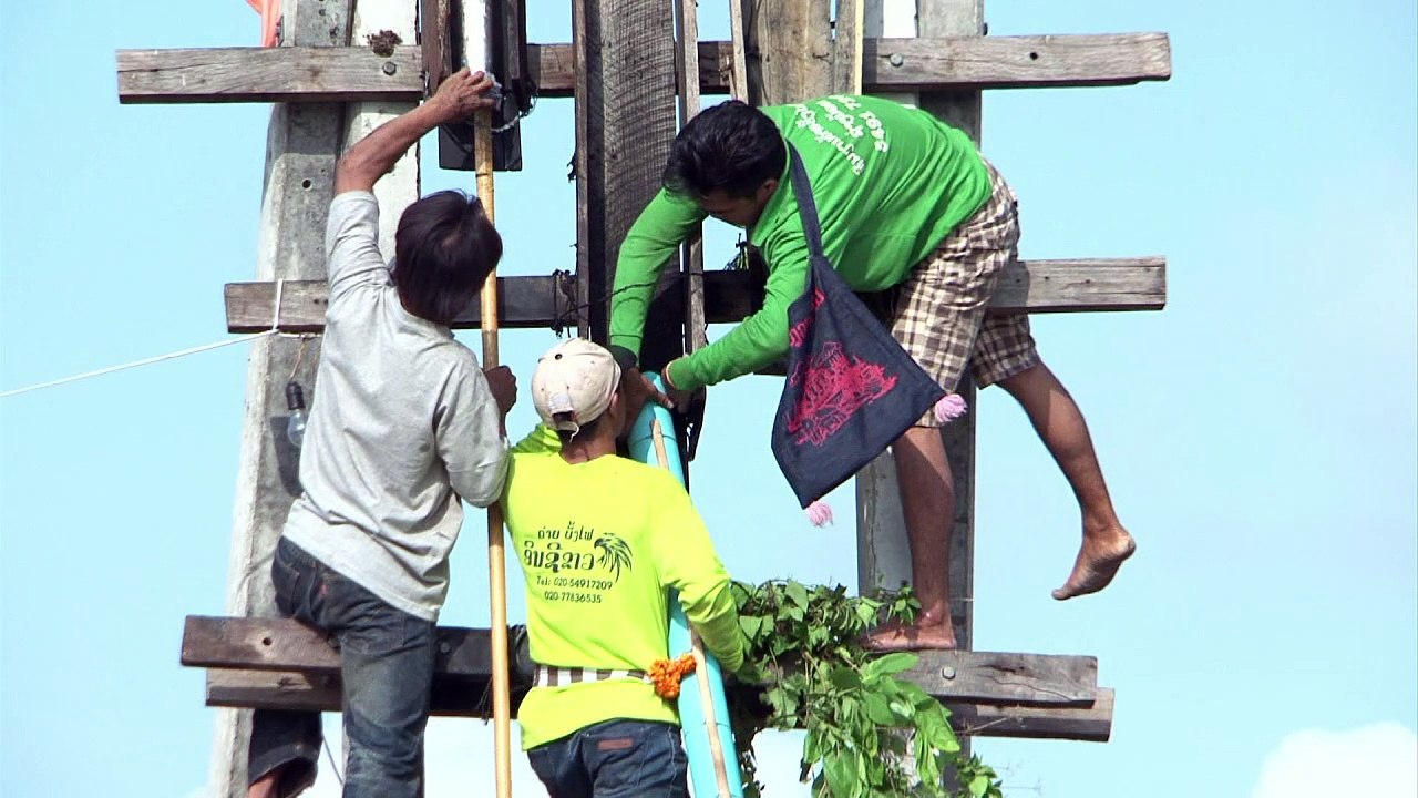 Rockets launched in Laos as parched farmers pray for rain