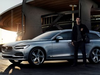 Vidéo : le nouveau Volvo V90 fait équipe avec Zlatan