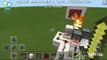 Arrow machine gun in Minecraft PE No Mods!
