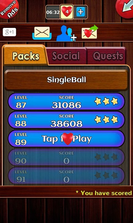 Unblock ball level 89