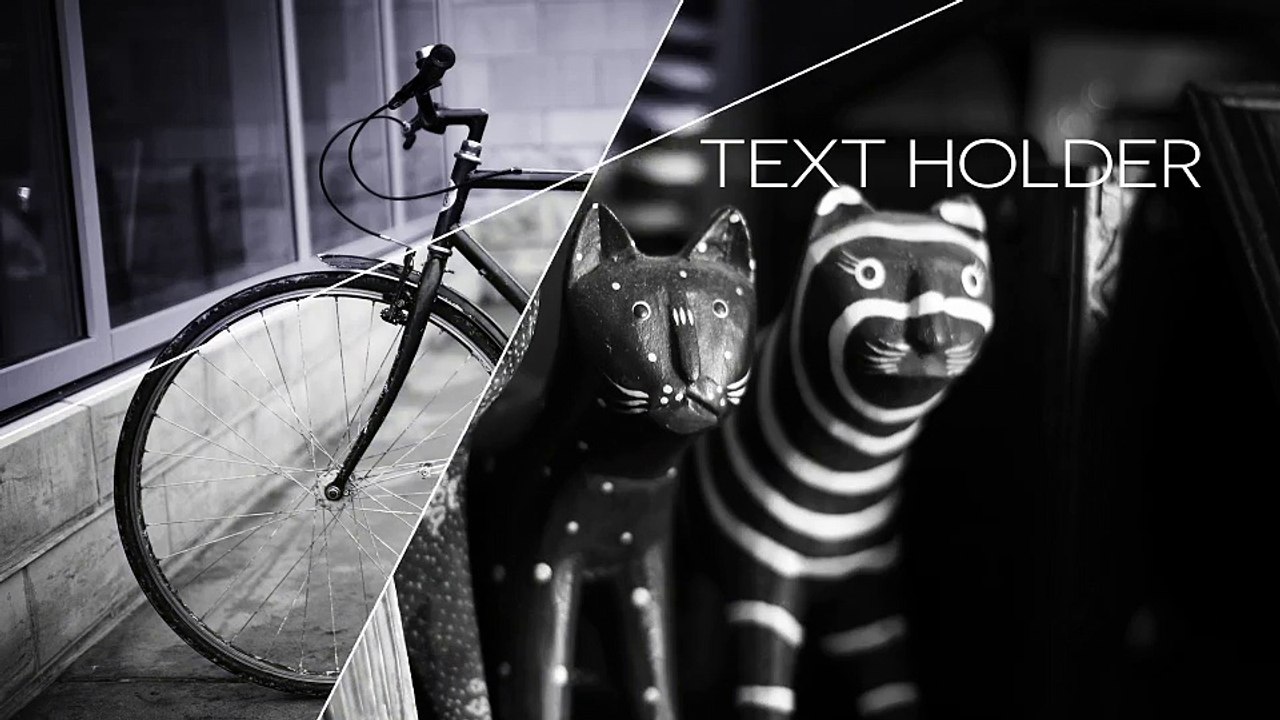 слайдшоу-презентация (линии/минимализм)