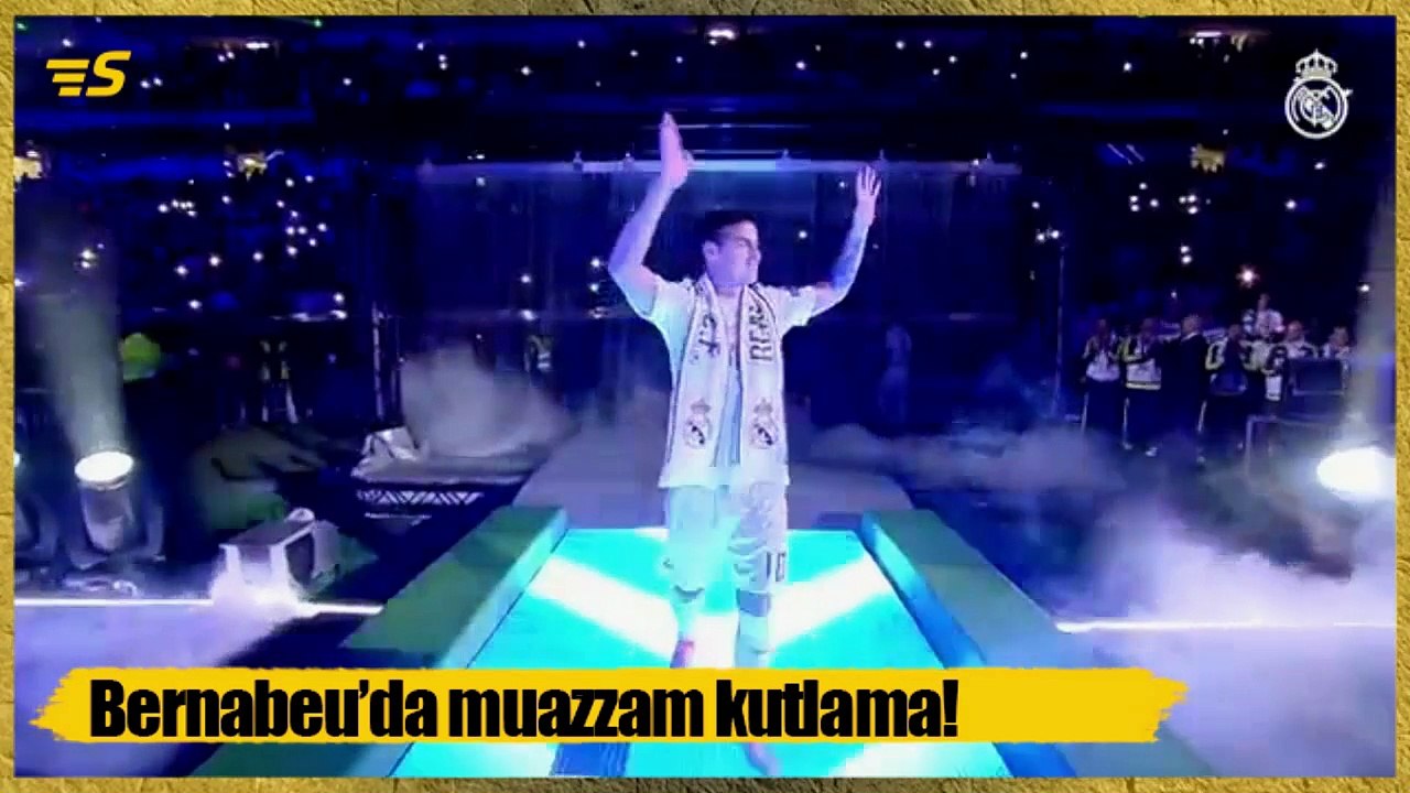 Bernabeu'da muazzam kutlama!