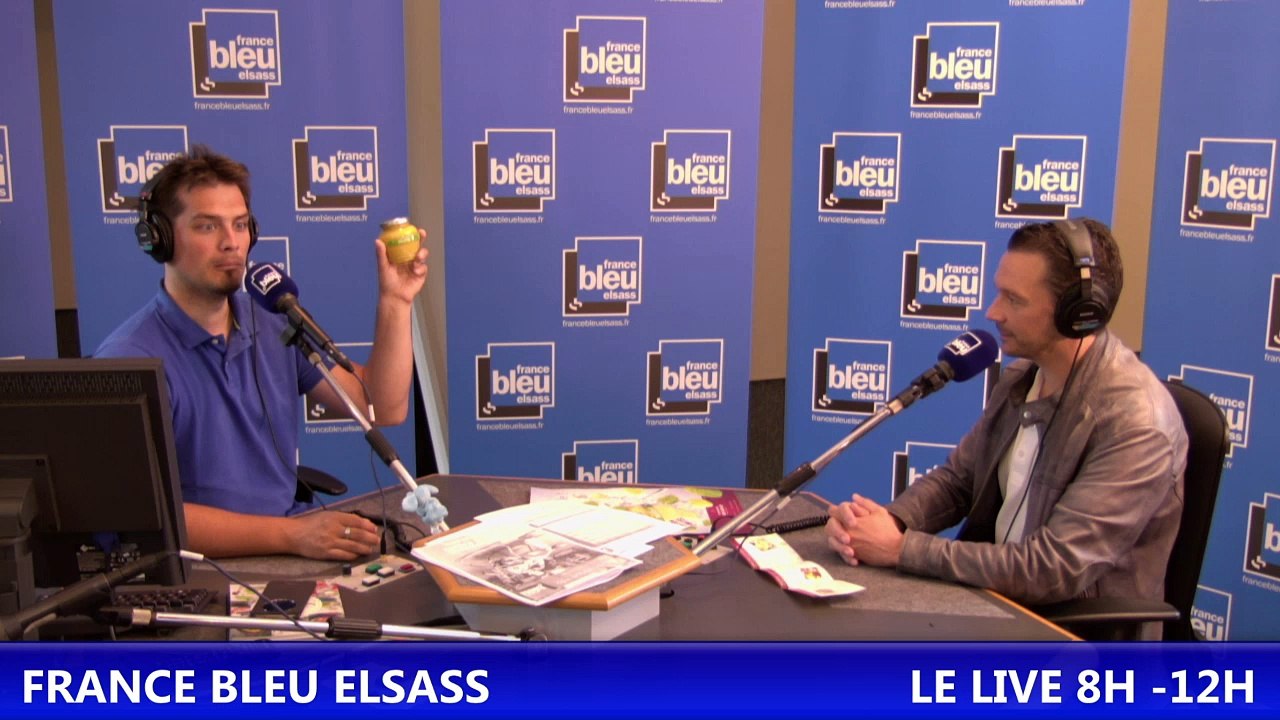 Luc Leichtnam présente la moutarde au mojito du Domaine des Terres Rouges