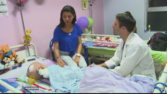 Patients going without treatment in Venezuela's public hospitals