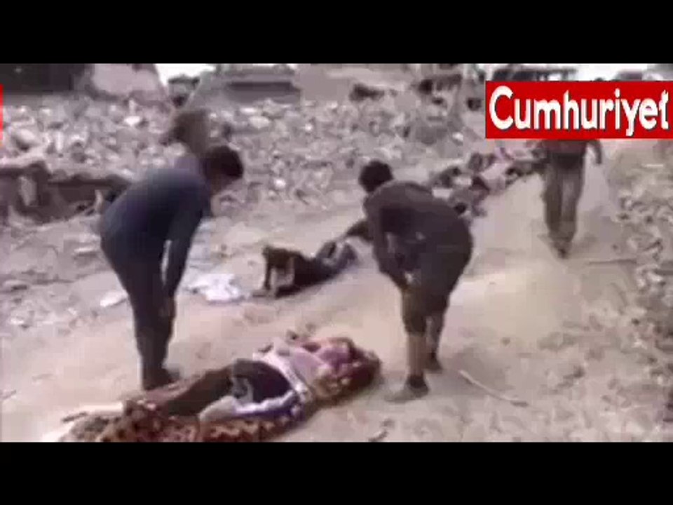 Nusaybin'de teslim olan PKK'lilerin görüntüleri...