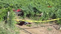 Manisa Turgutlu Sepetli Motosikletiyle Bağa Uçan Sürücü Öldü