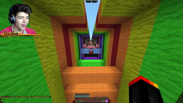 NEW LEVELS! - Minecraft SUPER LAVA RUN PARKOUR with The Pack