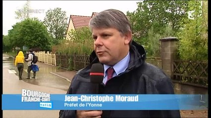 Yonne : la commune de Chemilly-sur-Yonne est cernée par les eaux