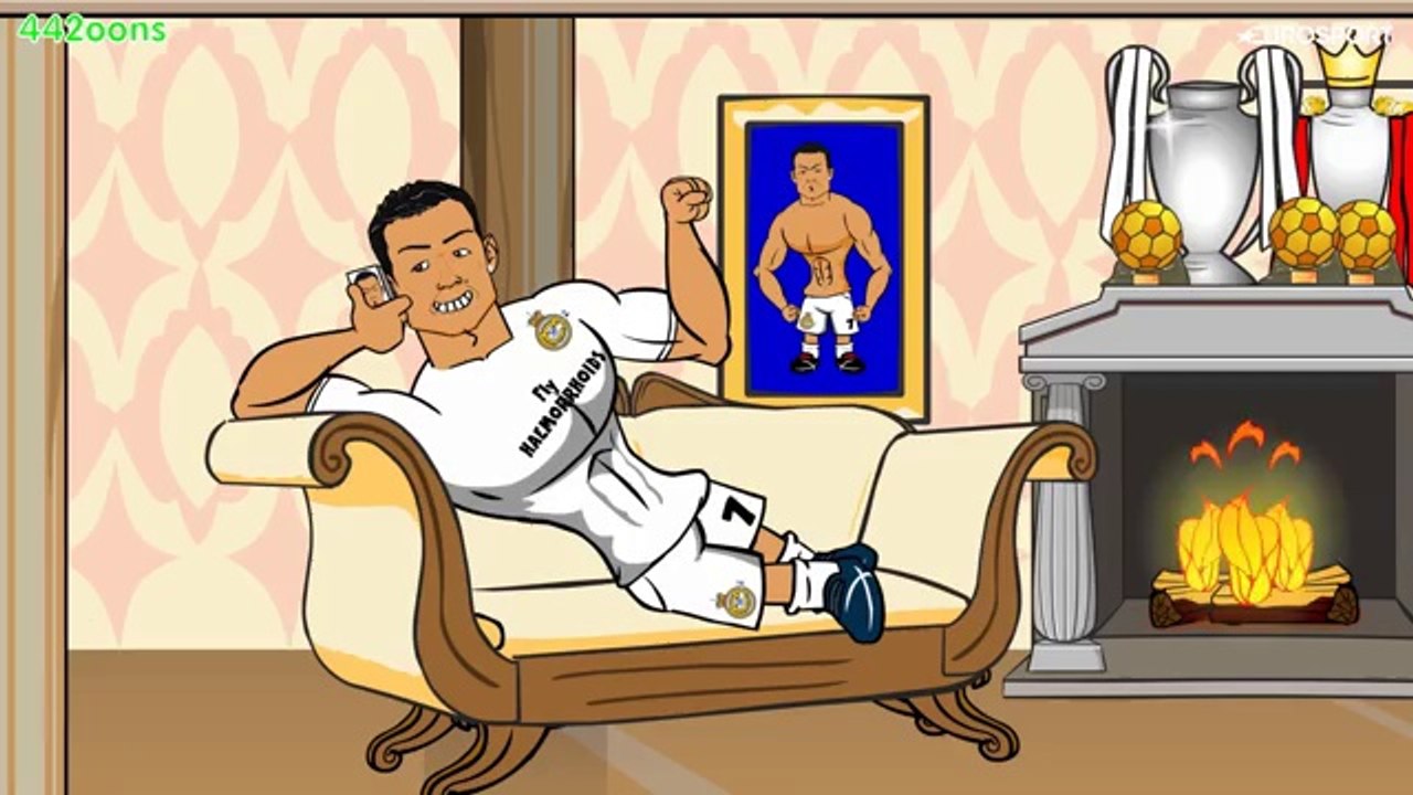 RONALDO rings MESSI-MSN for advice (Real Madrid vs Atletico Champions League Final 2016 1-1)