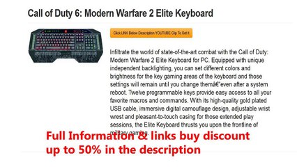Call of Duty 6: Modern Warfare 2 Elite Keyboard