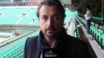 Roland-Garros 2016 - Henri Leconte et le Trophée des Légendes Perrier avec Arnaud Boetsch