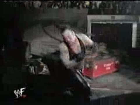 WWE Vengeance 2002 - Undertaker Vs RVD Hardcore Title Match