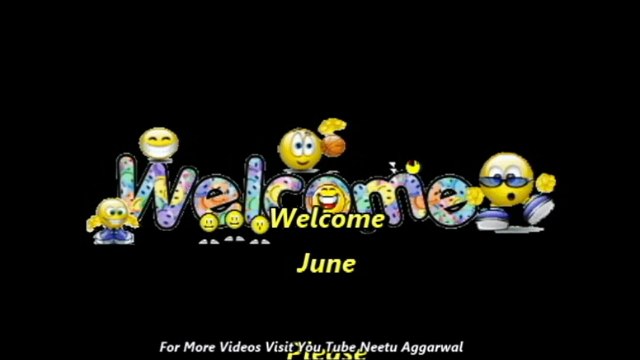 Welcome june Blessings & Prayers Wishes,Quotes,Sms,Greetings,Happy New Month Whatsapp Video