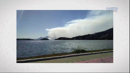 Incêndio no Mestre Álvaro gera nuvem densa