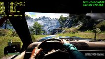 intel core i5 6500 - R7 370 - Far Cry 4 / Test all settings quality