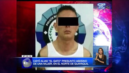 Cayó alias “el gato” presunto asesino de una mujer
