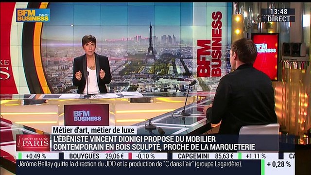 Métiers d'art, Métiers de luxe: designer ébéniste - 30/05