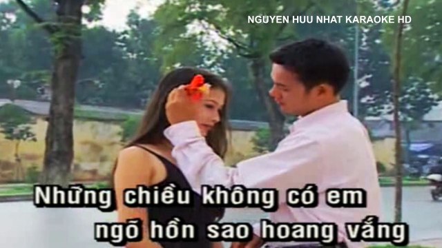 Karaoke Những Chiều Không Có Em Trường Vũ Beat Chuẩn