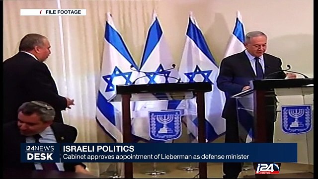 Israeli cabinet approves appointment of Lieberman as Defense Minister