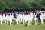 Cérémonie à l'Ossuaire de Douaumont