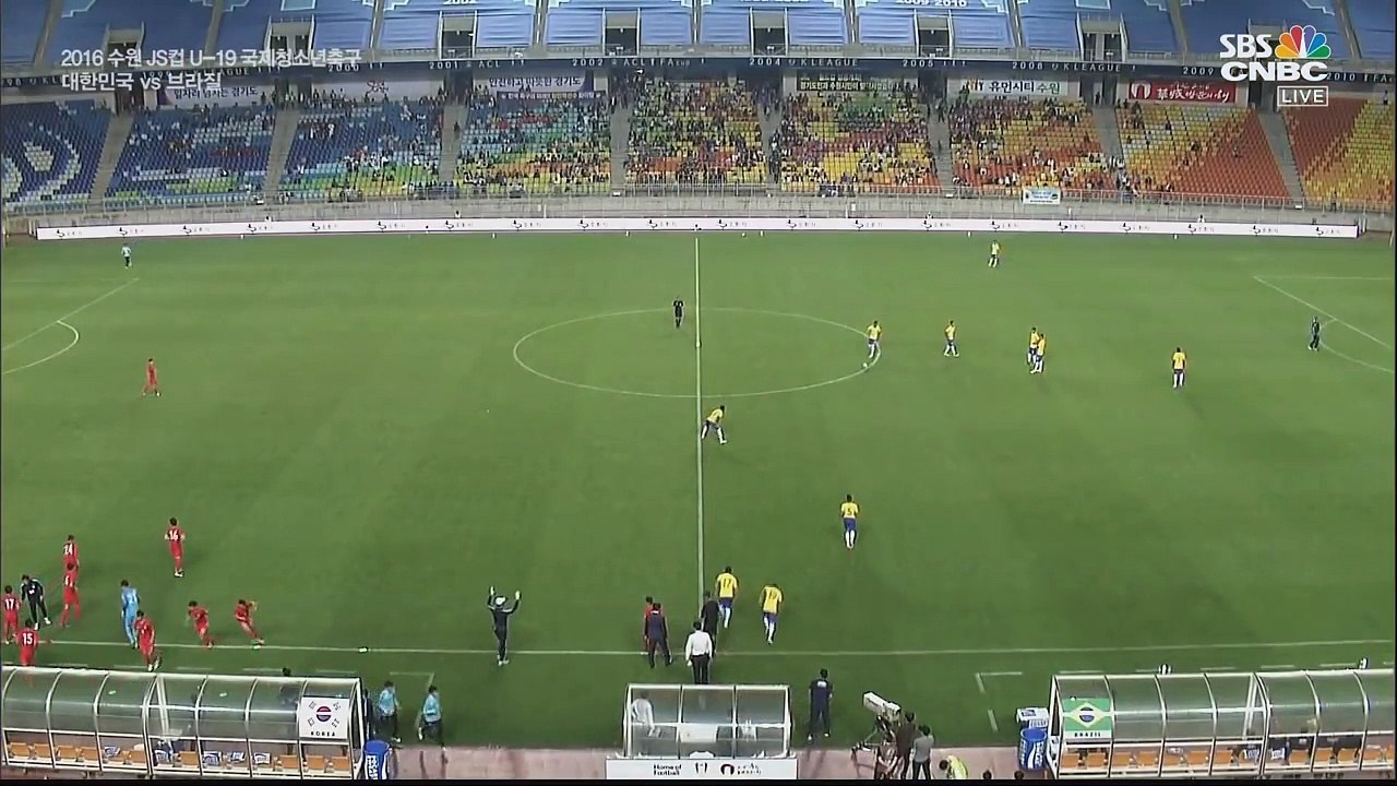 2016 수원 JS컵 국제 청소년 축구-대한민국 vs 브라질.E02.160518.HD