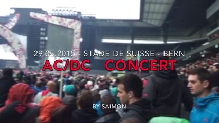 AC/DC concert Bern 29.05.2016