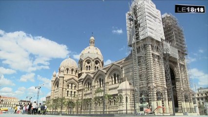 Le 18:18 - Marseille : découvrez la nouvelle esplanade qui va sublimer la cathédrale de la Major