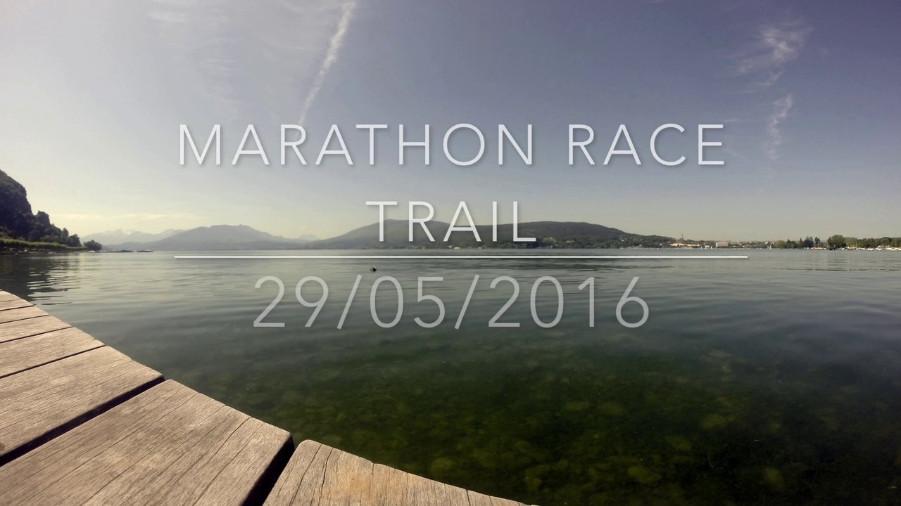 Marathon race trail annecy 2016