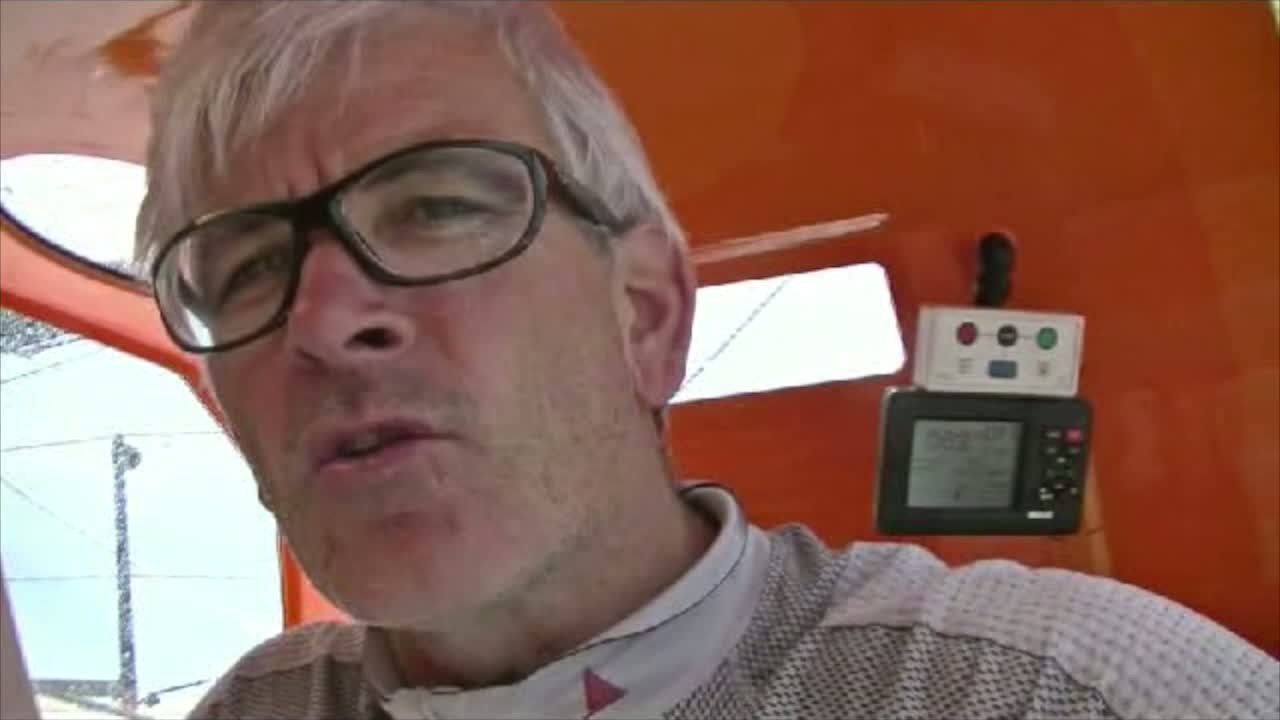 Voile - NY-Sables : Vincent Riou entre les OFNI