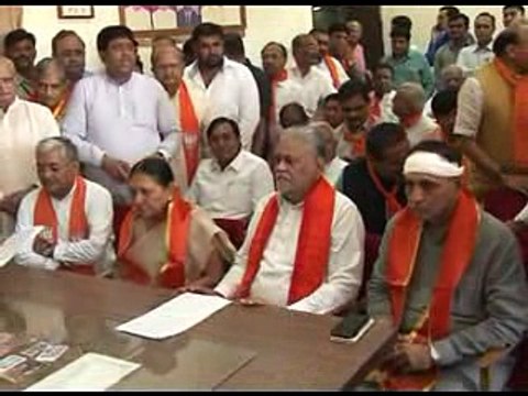 Gandhinagar Parshottam Rupala files Rajya Sabha nomination